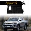REPAIROCK Органайзер на центральную консоль Лоток Подлокотник Ящик для хранения Вставка Лоток Пластик Черный для Toyota Tundra 2007-2021