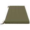2 piece Bench Cushion Set SOEST 2 pcs. 100percent  Polyester Olive Green