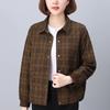 2024 New Women's Short Plaid Jacket - Casual Korean Style for Early Autumn