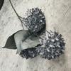 Hydrangea Snowball Artificial Stems Multibranch For Wedding Home Decor Gift