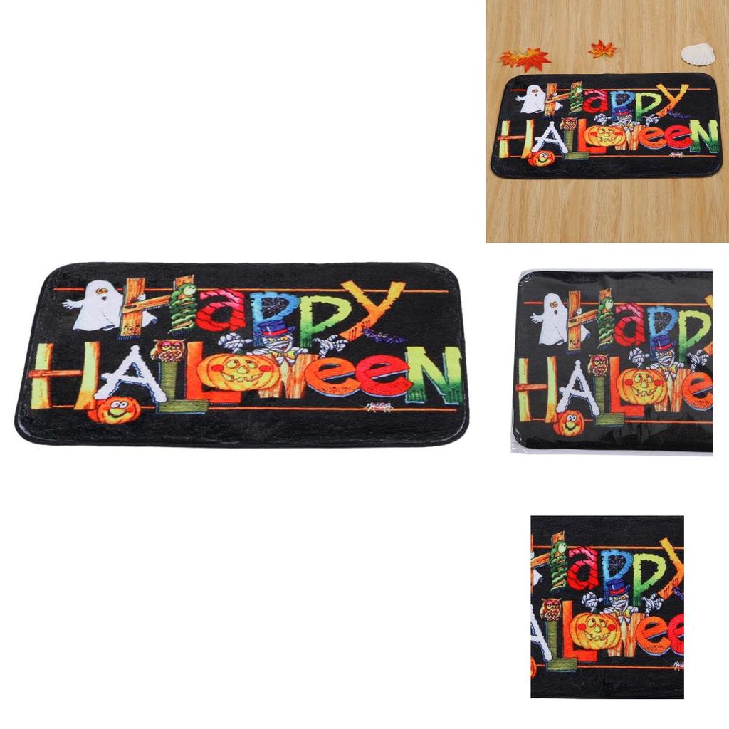 Premium Quality Halloween Floor Rug With Non Slip Design For Front Door Home Decor