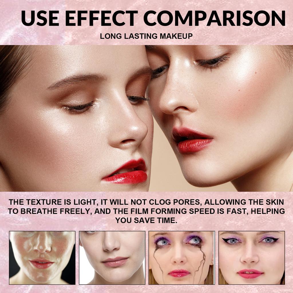 EELHOE Спрей для настройки макияжа Увлажняющий лосьон Увлажняющий контроль жирности Стойкий макияж Натуральный матовый Освежающий быстродействующий фиксатор Косметика