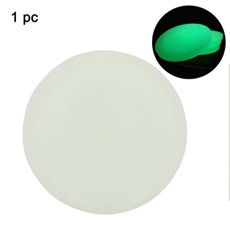 2pcs Non-slip Car Water Cup Pad Luminous Car Coaster Pad Mat Cup Bottle Holder Rhinestone Rubber Pad Mat Car Styling Accessories