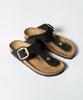 Сандалии 1024107 Gizeh Big Buckle ЧЕРНЫЕ см [Birkenstock] 22,5 [Товар]