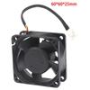 1/3/5 шт. Новый вентилятор охлаждения процессора D60Bv-12 6025 12V 0.50A Серверный вентилятор с большим воздушным потоком 6 см 6025 60*60*25 мм