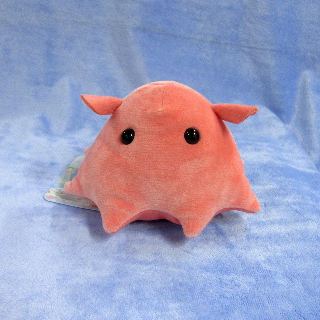 Underwater Walk Fluffy Plush Toy S Size Octopus