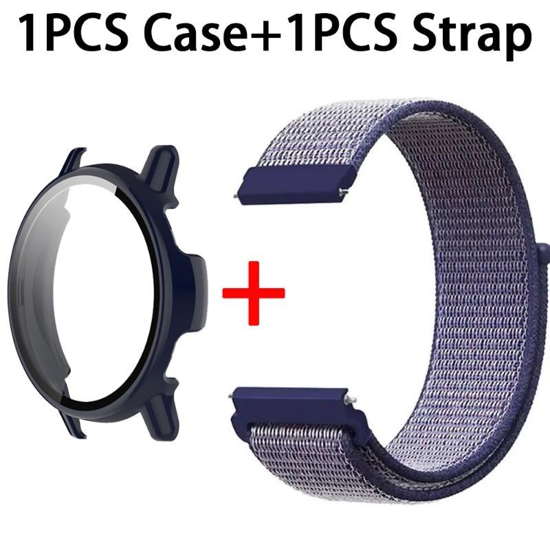 Nylon WatchBand + Case Cover for Garmin Vivoactive 5 / Active 5 Wristband Protective Shell Loop Strap Vivoactive5 Watch