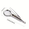 Handheld Stainless Steel Tweezer Multifunctional Repairing Loupe Tool Portable Repair Tool  Women