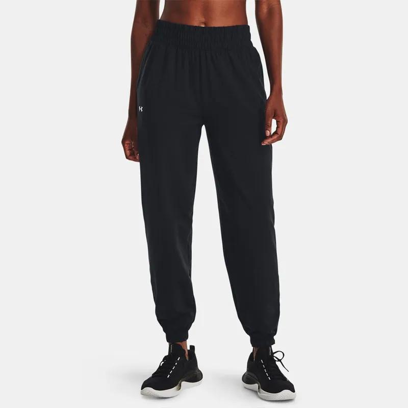Under Armour Project Knitted Sweatpants Women's Black Moderate Cuffed Pants (Unisex) Knitted Sweatpants 1377079 001