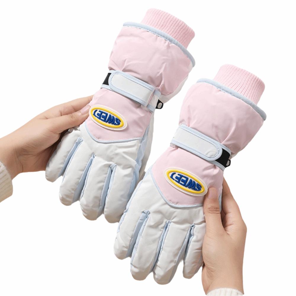 Keep Warm Snowboard Gloves Cycling Mittens Fashion Full Finger Mittens Outdooor