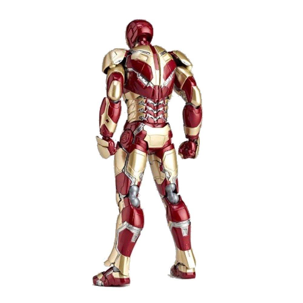 Специальные эффекты Revoltech 049 Iron Man 3 Iron Man Mark 42 окрашенная фигурка Немасштабная ABS&PVC
