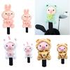 Cartoon Animal Golf Head Cover Set - Ultra Soft Plush Driver Iron Headcovers with Anti-Slip Design, Easy Install & Storage