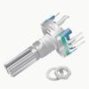 A03F-360 Degree Rotary Encoder Code Switch 6Pcs Digital Potentiometer With Push Button 5 Pins EC11 Amplifier Digital Potentiomet