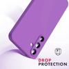Protective Case - BOOLING - for Samsung Galaxy A17 4G/5G - Lightweight Shockproof Thin Silicone - Purple