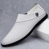 Модная мужская обувь из натуральной кожи, повседневные брендовые мужские лоферы, итальянские мокасины, дышащие слипоны, мужские туфли для вождения, мужские слипоны ручной работы