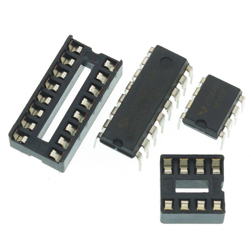 NE555 CD4017 IC светодиодные электронные фонари комплекты красный синий двухцветный DIY комплект стробоскоп электронный костюм мигающие огни компоненты DIY
