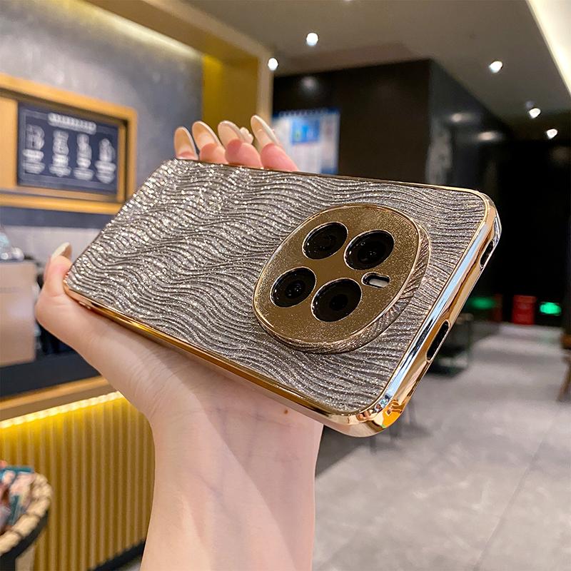 Роскошный чехол с блестящим глиттером и гальваническим покрытием для Honor Magic 7 / Honor Magic 7 Pro, твердая противоударная накладка-бампер с гальваническим покрытием