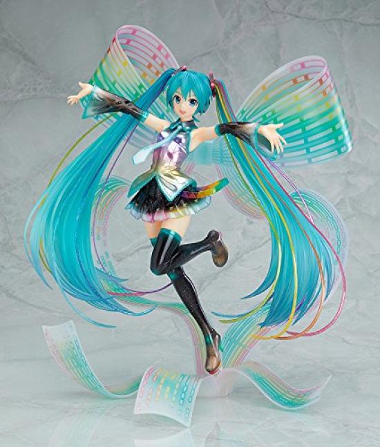 Character Vocal Series 01 Hatsune Miku 10th Anniversary Memorial Box Miku Commemorative Scale ABS PVC Complete Figure Ver. (Includes "Hatsune Archive"