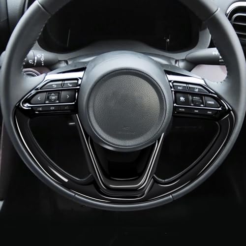 YOFAMO Рамка кнопок руля Накладки на переключатели для Toyota New Sienta (MXPC10G, MXPL10G, MXPL15G) 10 серия (Август 2022 - настоящее время) - Интерьер А
