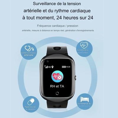 GPS Watch 4G Wi-Fi Senior Geo Fence, мониторинг здоровья, определение местоположения