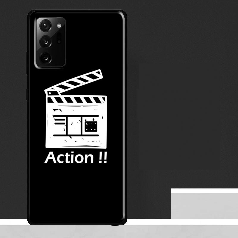 Film Clapperboard Case For Samsung Galaxy S25 S24 S23 Ultra S9 S10 S20 S21 S22 Plus S23 FE S25 FE Phone Cover