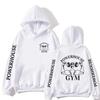 Powerhouse Gym Logo Hoodie Ashion Sweatshirt Hip Hop Casual Fashion Unisex Autumn Winter Fleece Streetwear Tops