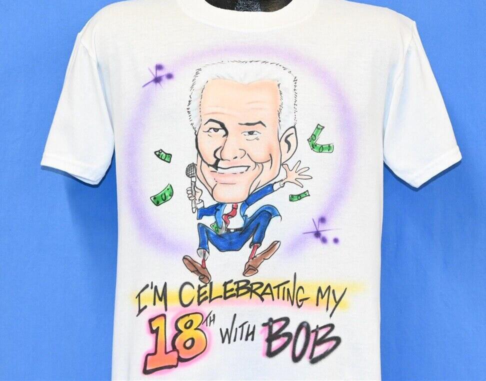 BOB BARKER CELEBRATING 18TH PRICE IS RIGHT SHIRT White Unisex S-5XL CC4801