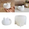 Silicone Candle Holder Molds Rabbit Shape Candlestick Silicone Molds for Candle Tealight Holder Gypsum Silicone Mold