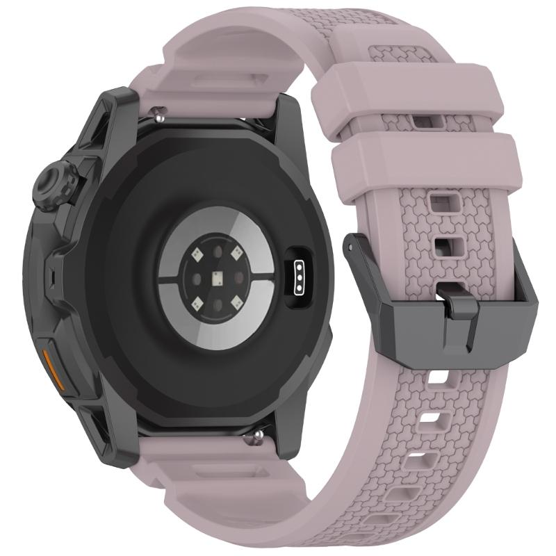 24mm Quick Release Silicone Watch Band Smooth Design Comfortable Strong Lightweight Accessory for NOMAD Use