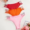 Женские трусики с низкой талией, облегающие, приятные для кожи, мягкие эластичные дышащие женские трусы, сексуальное нижнее белье
