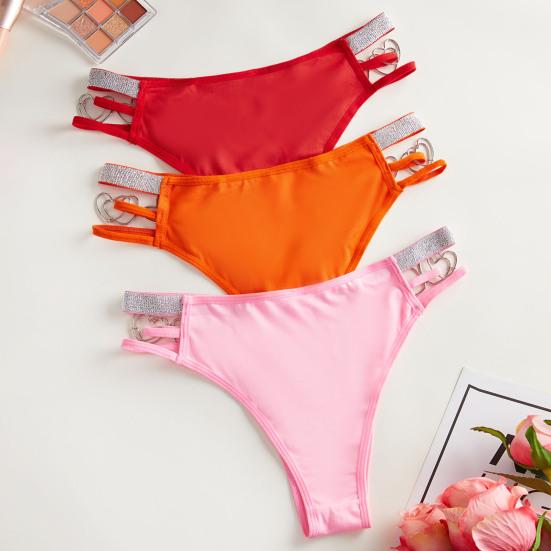 Женские трусики с низкой талией, облегающие, приятные для кожи, мягкие эластичные дышащие женские трусы, сексуальное нижнее белье