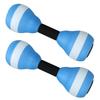 1 Pair Aquatic Dumbbells EVA Floating Water Dumbbells Aerobic Exercise Fitness Equipment for Kids
