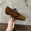Inner Height Increase 3cm~ Square Head Retro Ballet Single Shoes Women's Shoes Spring and Autumn 2025 Platform French Mary Jane Shoes