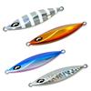 Slow Fall Wing 300 г Набор из 4 металлических джиг-приманок Slow Jigging Jigging Jig Bluefish Yellowtail Amberjack Hairtail Amberjack Grouper Spanish Mackerel Fishing