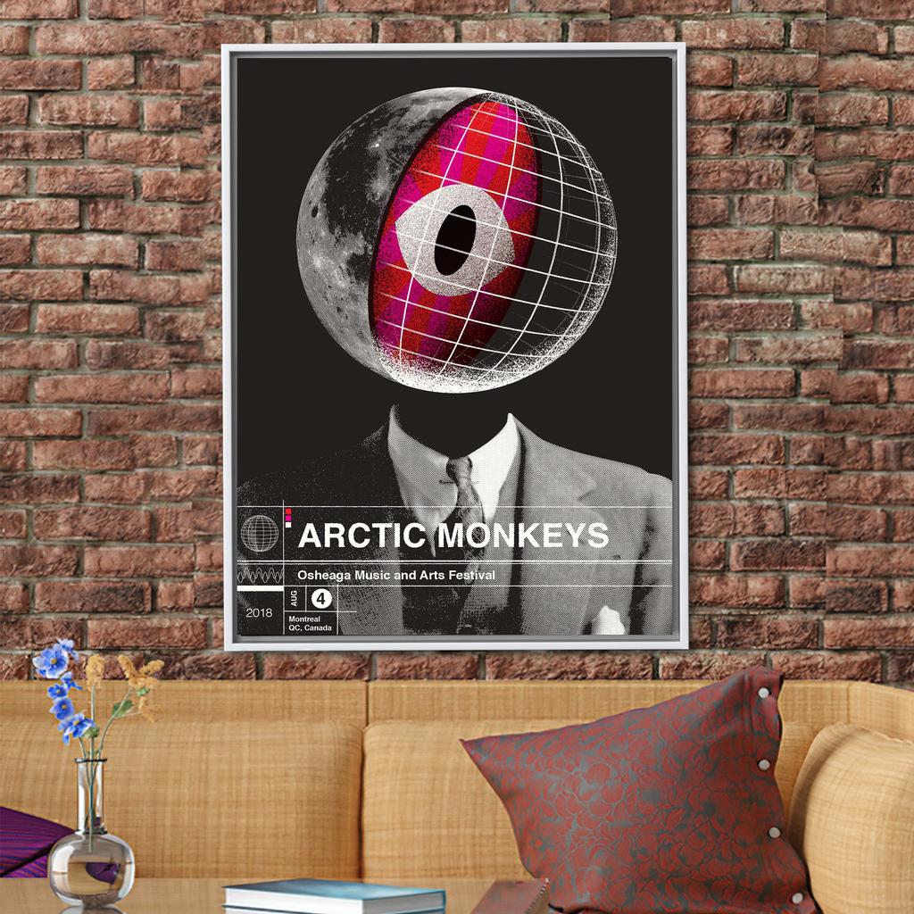 Классический постер с изображением арктических обезьян, настенный холст с принтом, модный альбом музыкальной группы, темная картина для гостиной, домашний декор, Cuadros