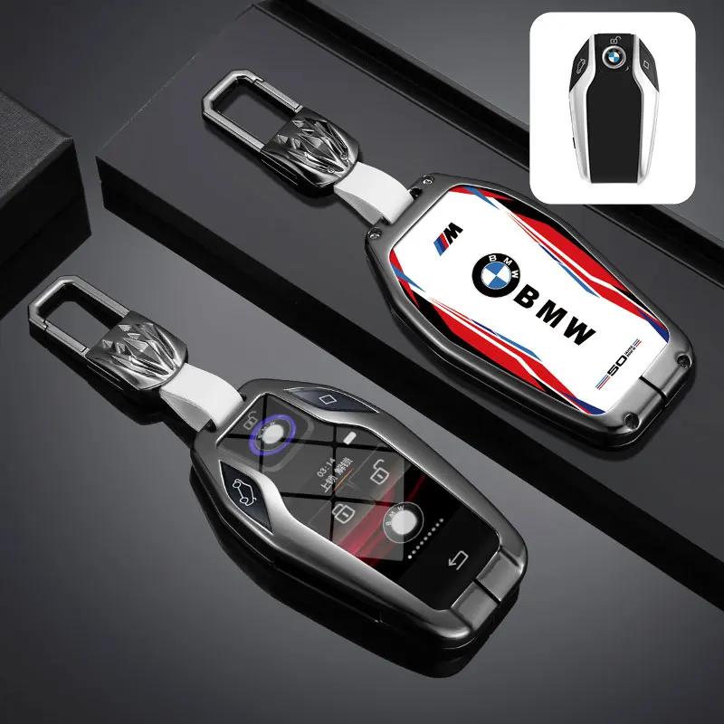 CAN1 Car Sticker Hot 2025 Car Remote Key Case LED Display For BMW 5 7 Series G11 G12 G30 G31 G32 i8 I12 I15 G01 X3 G02 X4 G05 X5 G07