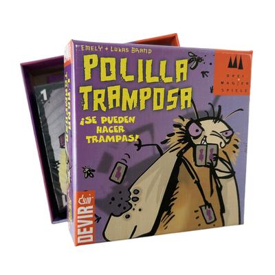 Mogel Motte Polilla Карты Настольная игра Devir-game мотылек обман / Королевский таракан Карты обманывающего мотылька