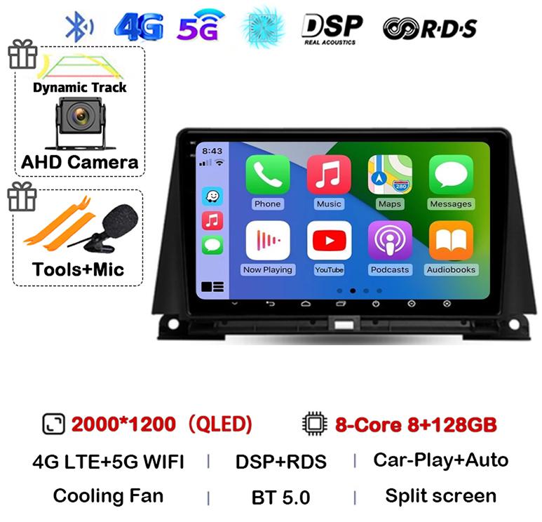 Android 14 Auto Carplay автомобильное радио для Lexus NX200 Z10 NX 200 2014-2020 мультимедийный стереоплеер навигация GPS головное устройство WIFI+4G