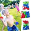 Kids Water Ball Reusable Toys Solid Color Outdoor Beach Pool Party Toy Summer Soaking Water Splash Ball Children Gifts 10Pcs/Bag