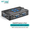 4-портовый VGA KVM-переключатель MT-viki с USB-управлением
