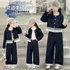 Girls' Cowboy Set Spring 2026 New Style Children's Fashionable Korean Spring and Autumn Girls' Big Children's Autumn Set Two Piece Set