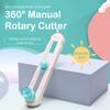 Регулируемая машина для резки кругов на 360 градусов, ручной поворотный циркуль, нож для бумаги, скрапбукинга, открыток, резаков, инструмента для обрезки
