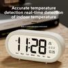 New Super Loud Smart Digital Alarm Clock for Students Kids, Desk Bedroom Learning Clock with Snooze & LED Display
