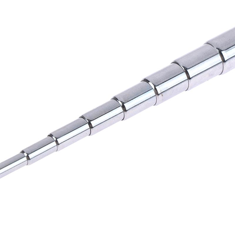 1Pc 140 Cm 10 Section Telescopic Antenna Fm Am Aadio