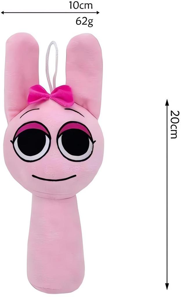 Плюшевая кукла Спланки, Поющий монстр, Хоррор-игра (Оранжевый и Желтый) (розовый) [Использовал]