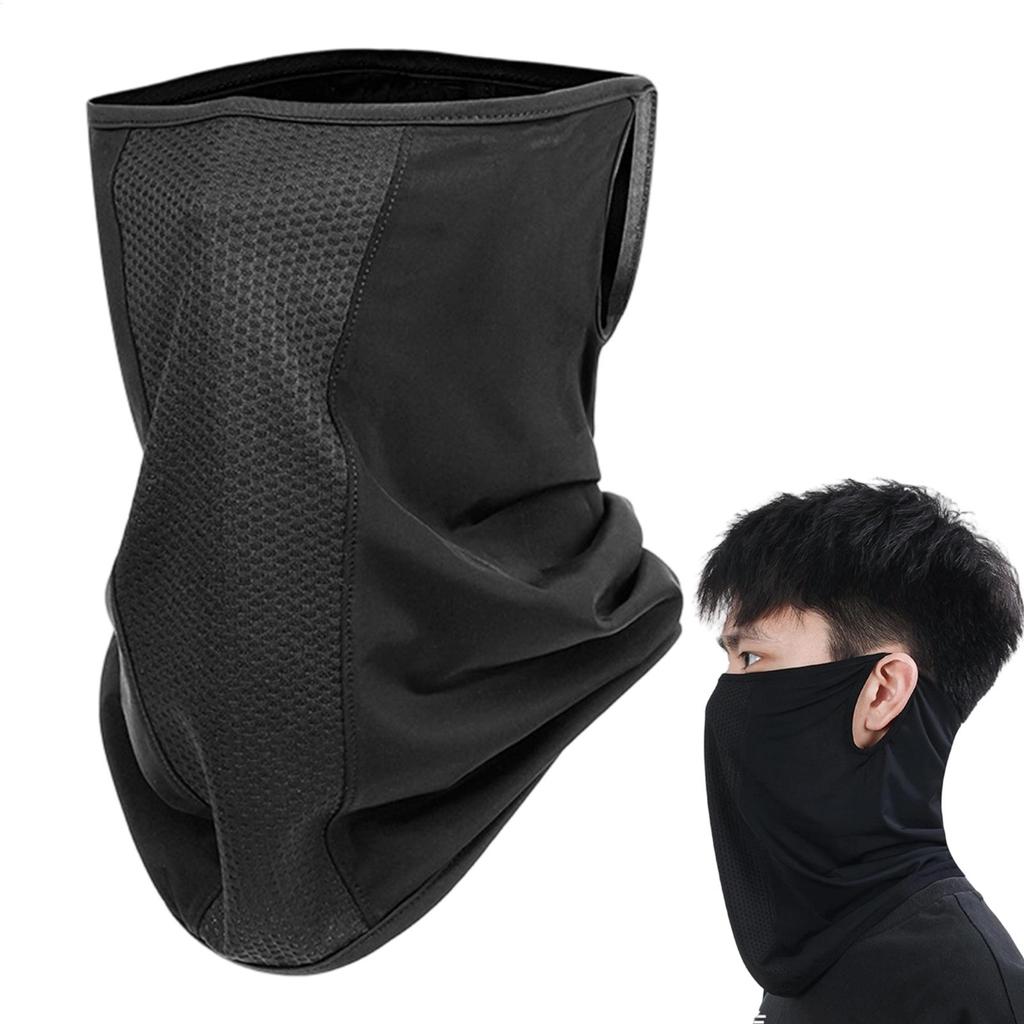 Cooling UV Protection Masks Breathable Windproof Cycling ice silk sun protection face mask Face Cover Ice Silk Sunscreen Mask