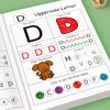 48 Pages A-Z Alphabet Workbook for Kids 26 Letters Tracing Directed Drawing Coloring Practice Book Homeschool Teaching Aids