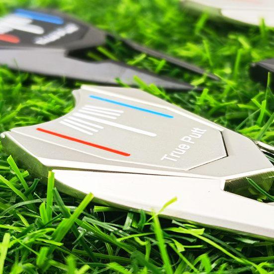 Golf Divot Fork Heavy Duty Sharp Magnetic Abrasion Resistant Lawn Care Rust-proof Golf Divot Repair Tool Golf Club Ball Marker Golf Training