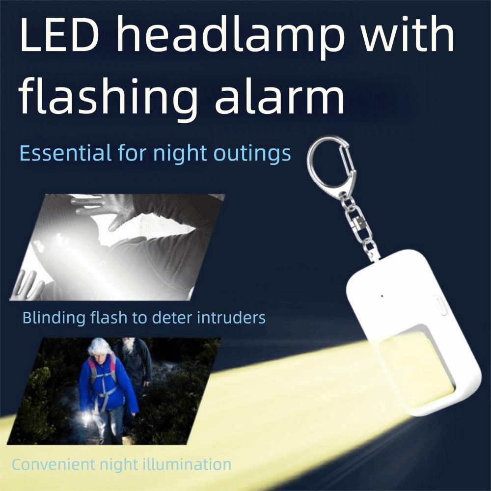 130 DB Self Defence Alarm Keychain Low Battery Notice Emergency Safety Alarm Women