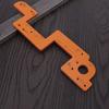Aluminum Zinc Zinc Alloy Cabinet Door Slotted Template Embedded Handle Slotting Template  Home Improvement